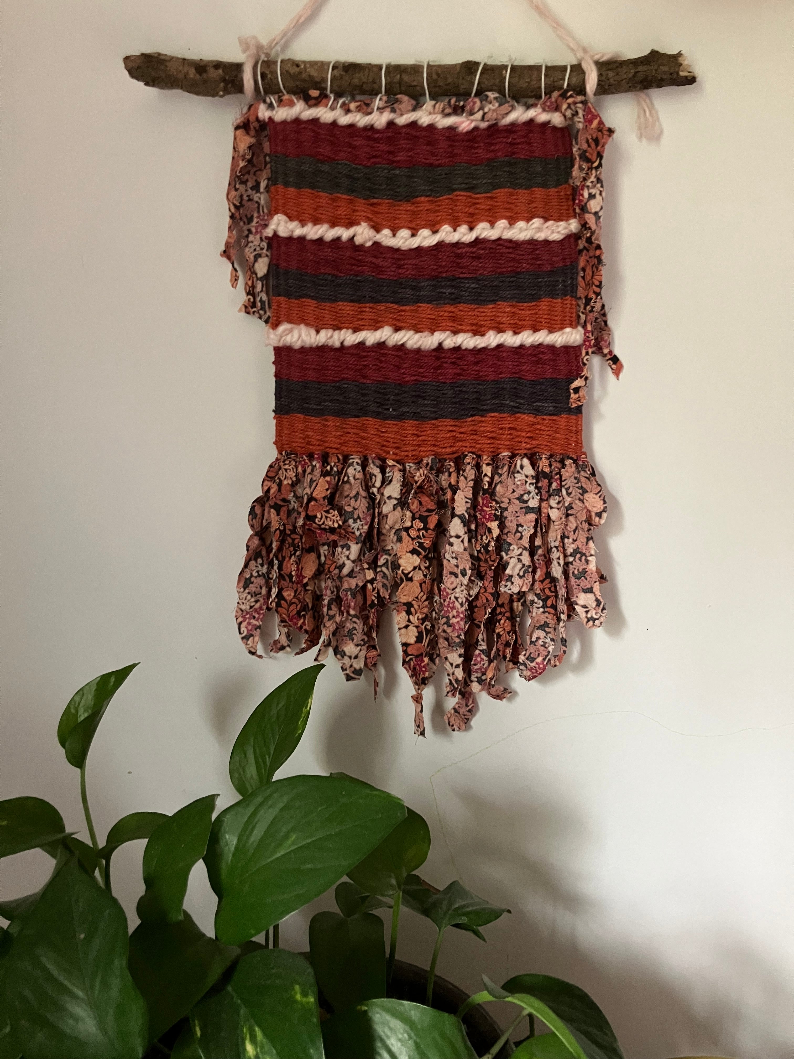 Woven Tapestry, Fall Wall Hanging
