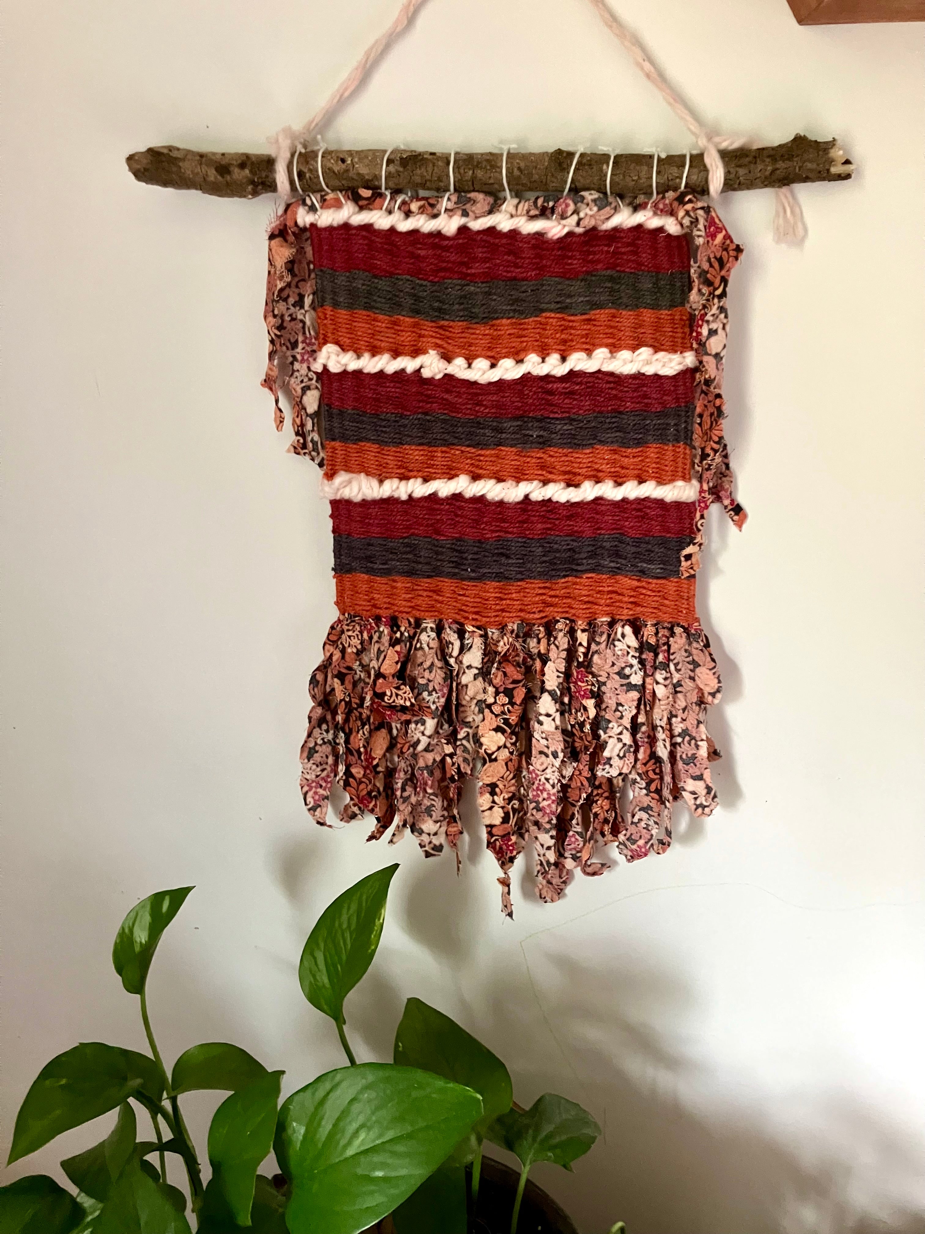 Woven Tapestry, Fall Wall Hanging