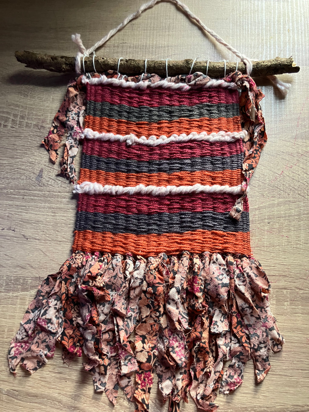 Woven Tapestry, Fall Wall Hanging