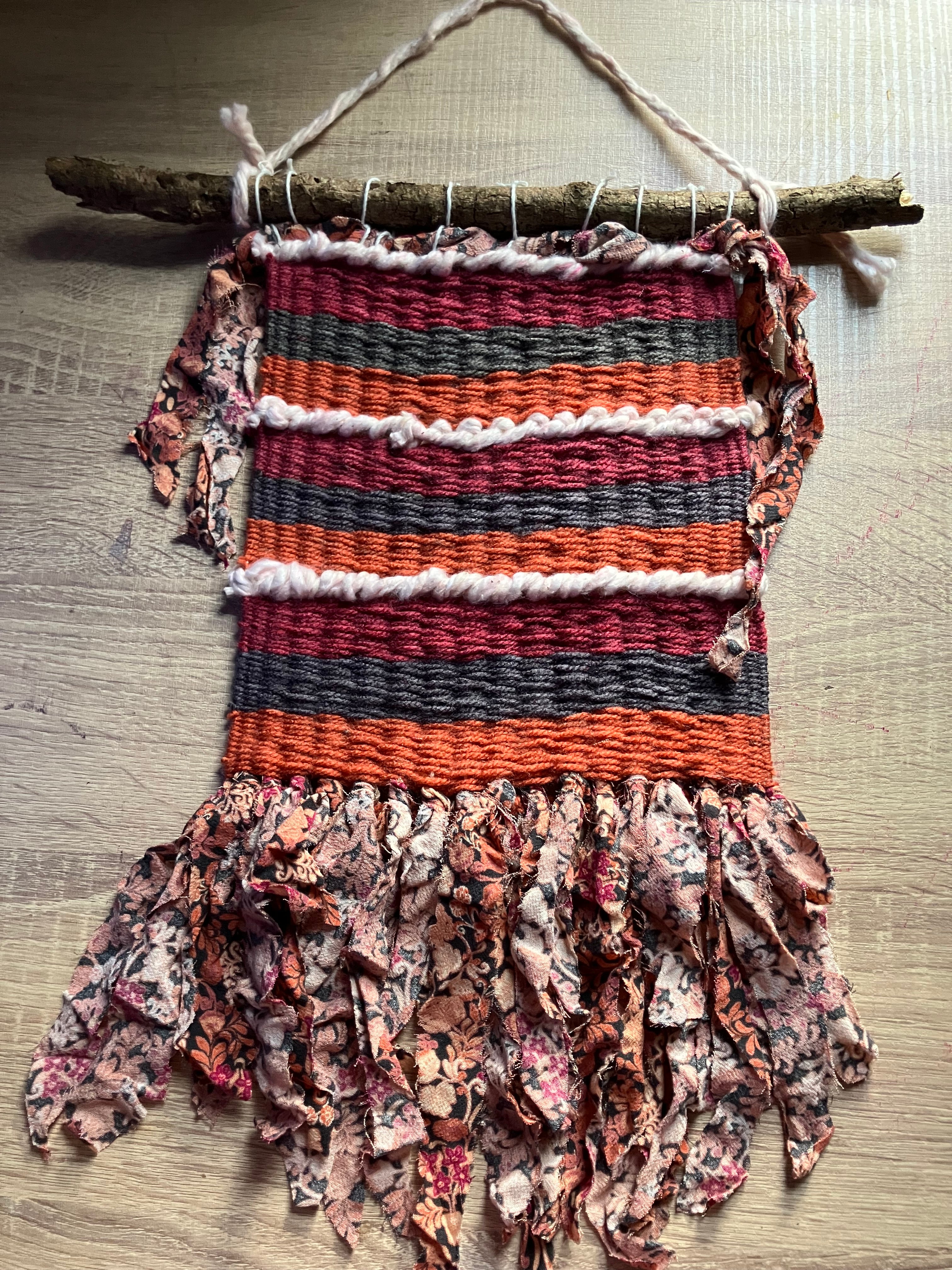 Woven Tapestry, Fall Wall Hanging