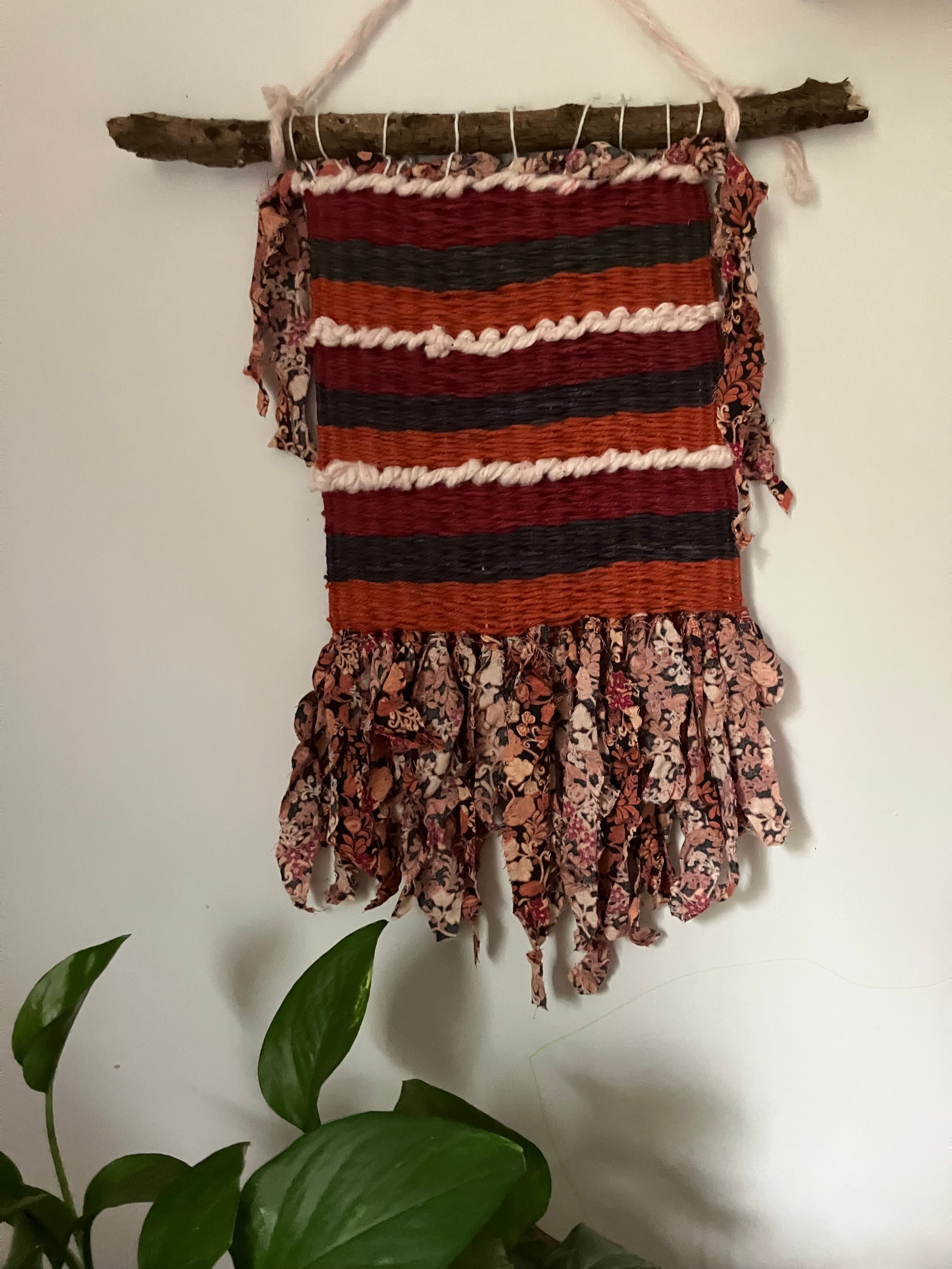 Woven Tapestry, Fall Wall Hanging