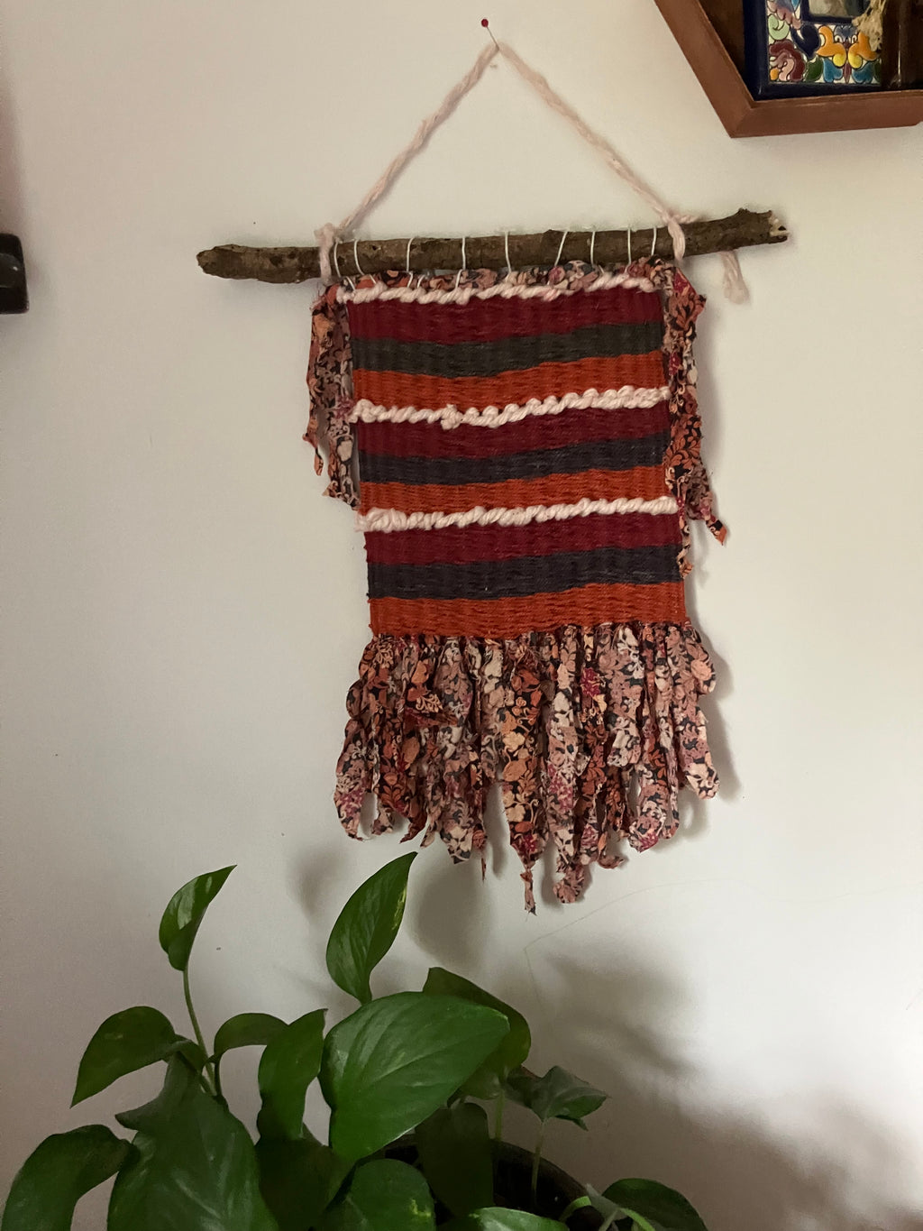 Woven Tapestry, Fall Wall Hanging